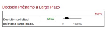 Financiación: decisión de préstamo a largo plazo