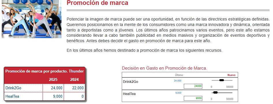 Mercadeo: decisión de promoción de marca